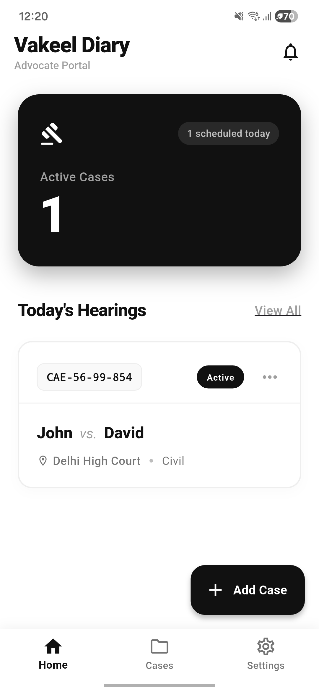 Vakeel Diary Screenshot 1